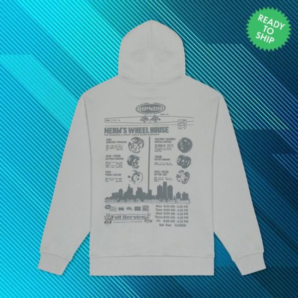 Ripndip Clothing Store Merch Nerm On Wheels Hoodie