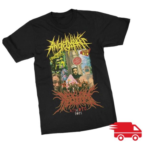 Indiemerchstore Merch Shop Angelmaker Angelmaker X Disfiguring The Goddess T-Shirt
