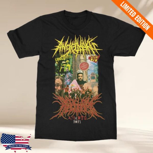 Indiemerchstore Merch Shop Angelmaker Angelmaker X Disfiguring The Goddess T-Shirt