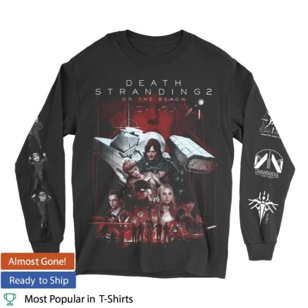 Deathcharger Merch Store Shop On The Beach Long Sleeve Shirt