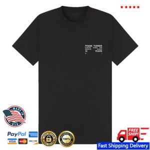 Frank Turner Merch Store Shop Positive Songs For Negative People 10Th Anniversary T-Shirt