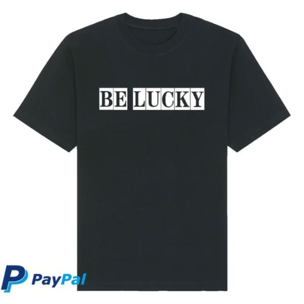 Louis Dunford Merch Store Shop Be Lucky Black Tshirt