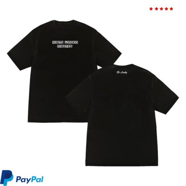 Louis Dunford Merch Store Shop North London Forever Black T-Shirt