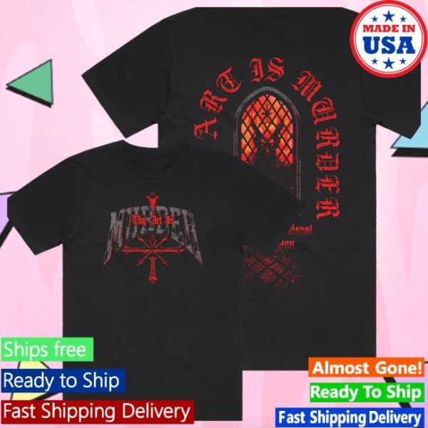 Merch Warfare Store Merch Embrace The Beast Black Tee