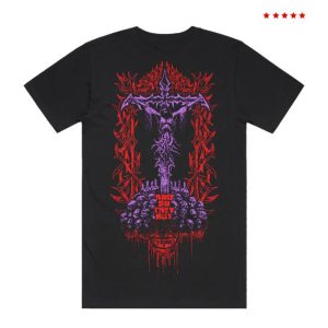 Merch Warfare Store Merch Blood Throne Black Tee