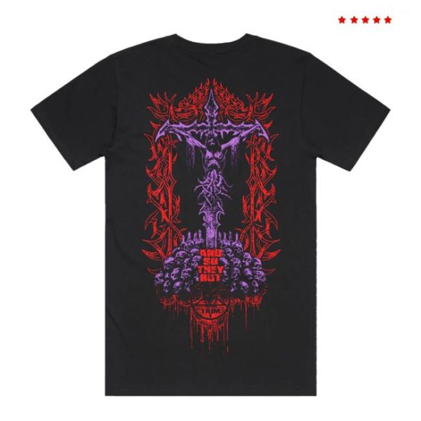 Merch Warfare Store Merch Blood Throne Black Tee