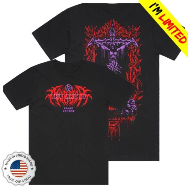 Merch Warfare Store Merch Blood Throne Black Tee