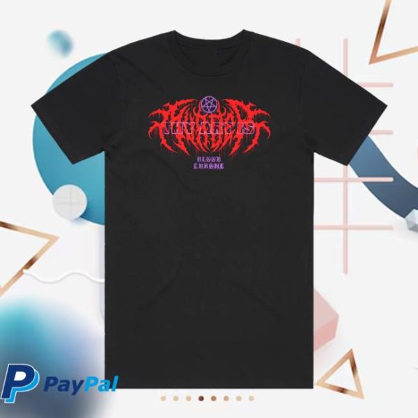 Merch Warfare Store Merch Blood Throne Black Tee