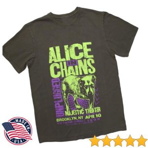 Cool Merch Store Rock Off Alice In Chains Unplugged Dog T-Shirt