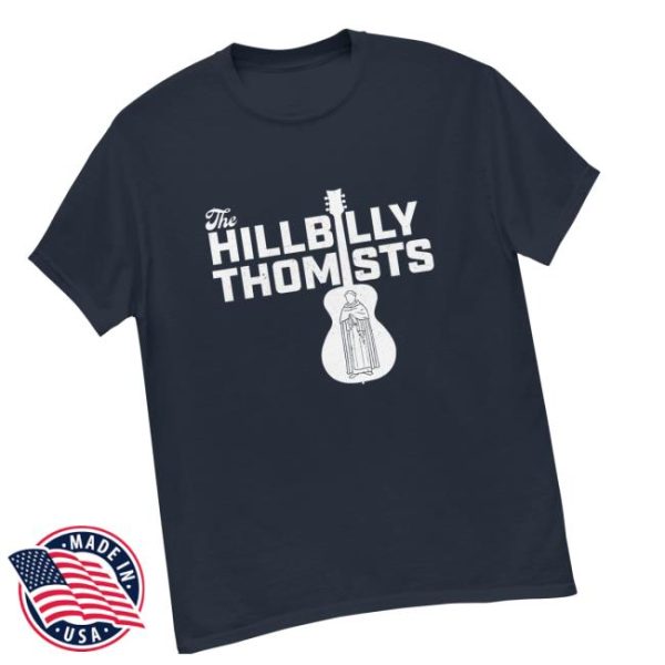 Hillbilly Thomists Store Merch Ht Guitar Priest T Shirt