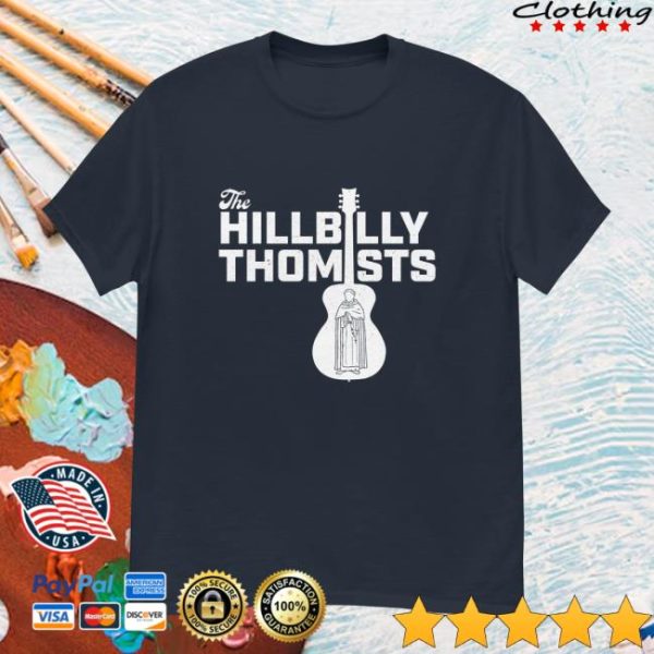 Hillbilly Thomists Store Merch Ht Guitar Priest T Shirt