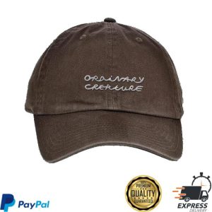 Omam Merch Store Shop Embroidered Ordinary Creature Cap