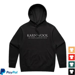 24Hundred Merch Store Karnivool Ad Complementum Tour Hood Black