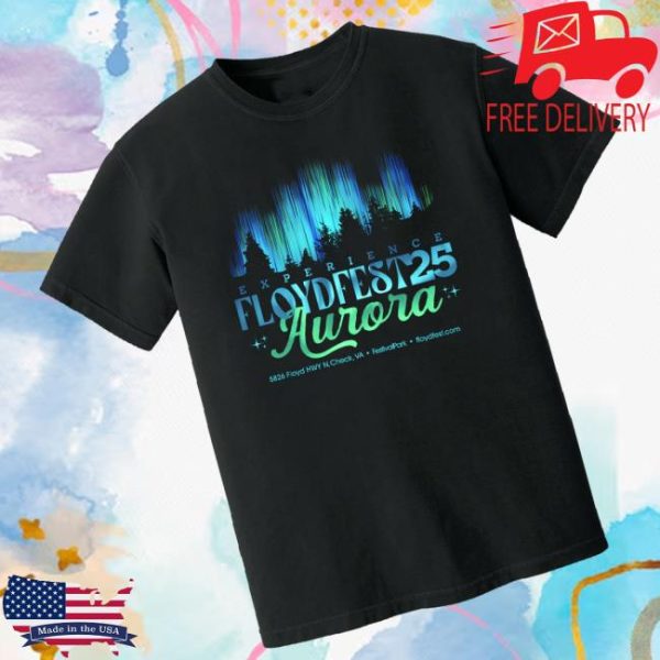 Press Press Merch Store Floydfest 25 Experience Aurora Tee