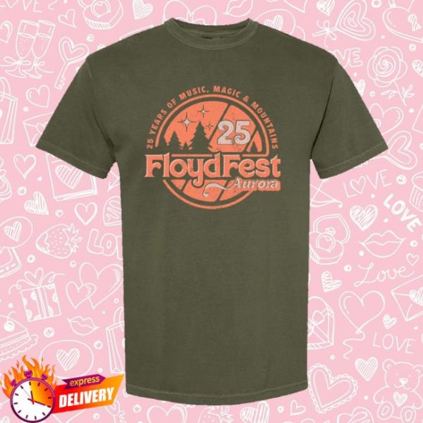 Press Press Merch Store Floydfest 25 Years Of Music Magic Mountains Tee