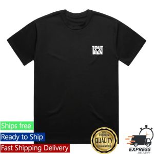 Tout Bien Pils Merch Store Shop Black And White Logo Tee
