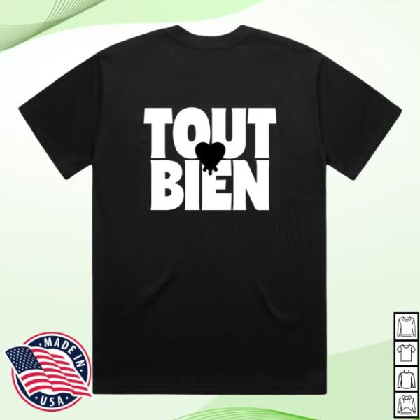 Tout Bien Pils Merch Store Shop Black And White Logo Tee