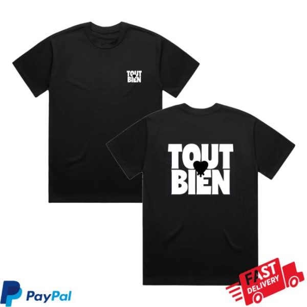 Tout Bien Pils Merch Store Shop Black And White Logo Tee