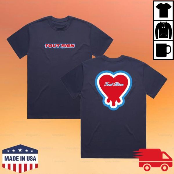 Tout Bien Pils Merch Store Shop Tout Bien Pils Navy Tee