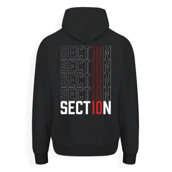 Section 10 Merch Store Shop Repeating Hoodie