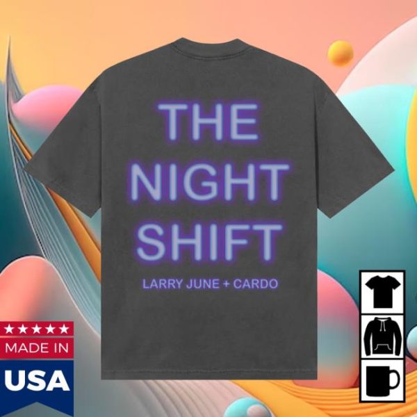 Larry June’s Store Merch The Night Shift Photo T-Shirt