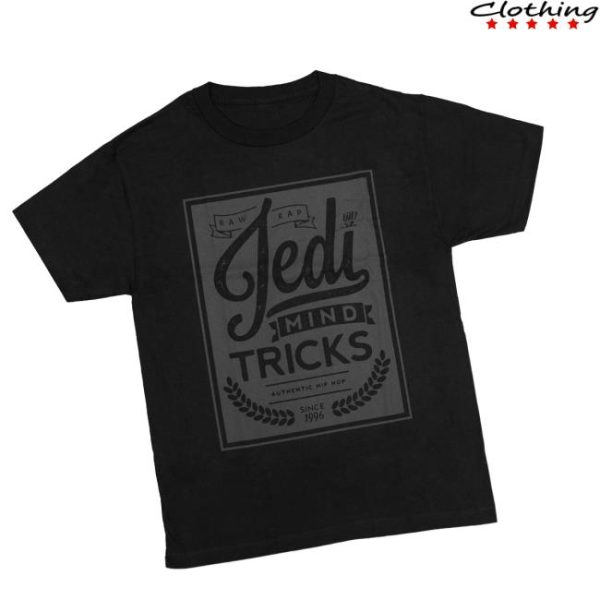 Jmt Store Merch Jedi Mind Tricks Vintage Black Tee