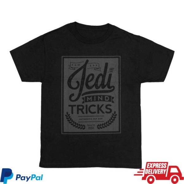 Jmt Store Merch Jedi Mind Tricks Vintage Black Tee
