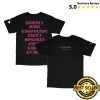 kenny 808 All Day Merch Store Shop 808Allday Black Pink Roll Call Puff Print T Shirtaa