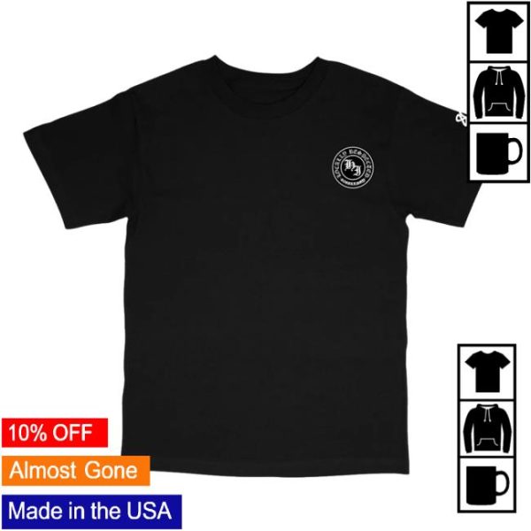 808 All Day Merch Store Shop 808Allday Black Respected T-Shirt