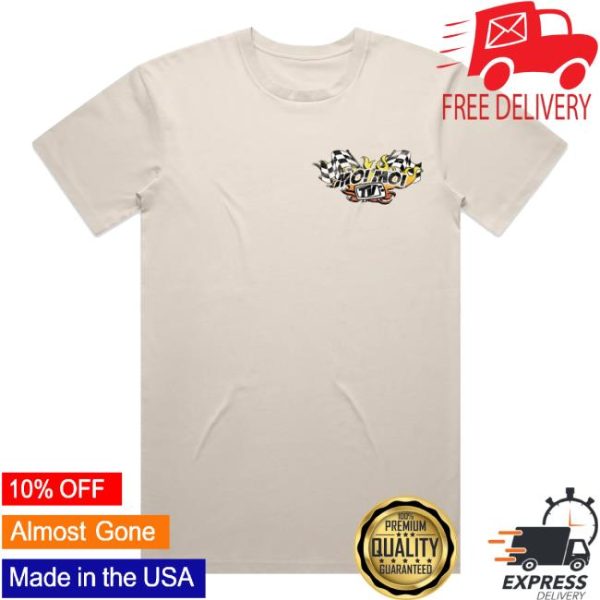 Jack Moir Merch Store Shop Moimoitv Racing Flames Standard Tee