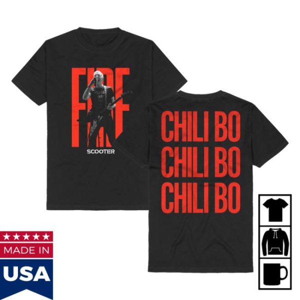 Scooter Merch Store Shop Chili Bo Tshirt