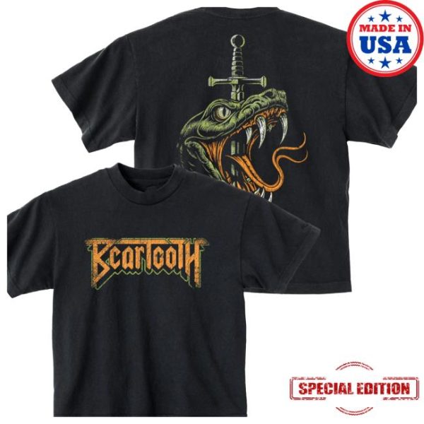 Beartooth Band Store Merch Serpent Boxy Tee