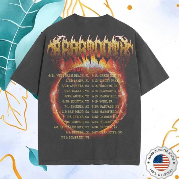 Beartooth Band Store Merch Summer Tour T