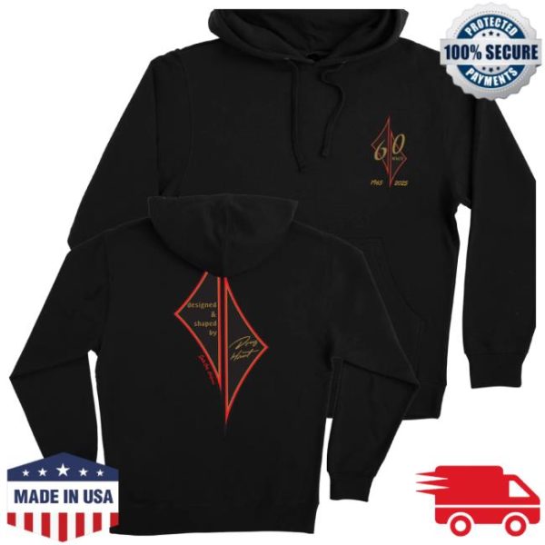 Santa Cruz Skateboards Store Merch Diamond Mens Haut 60Th Hoodie