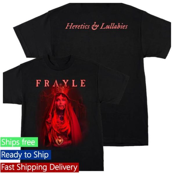 Indiemerchstore Store Merch Frayle Heretics & Lullabies T-Shirt
