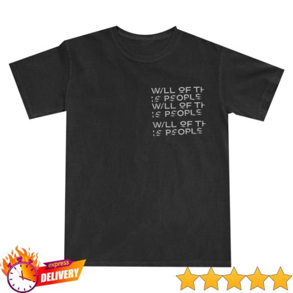 Muse Store Merch Will Of The People Orange Stencil T-Shirt