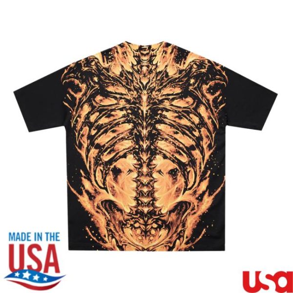 Unwanted Collection Merch Store Shop Inferno All Over Print Tee