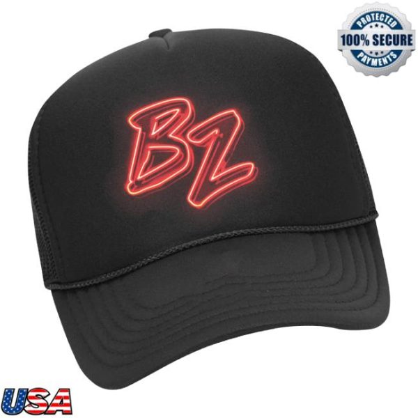 Bailey Zimmerman Merch Store Shop Neon Bz Logo Black Hat
