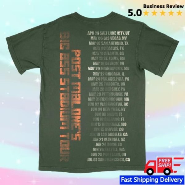Post Malone Store Merch Post Malone X Bass Pro Shops Event T-Shirt