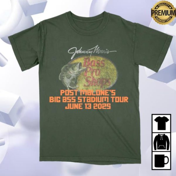 Post Malone Store Merch Post Malone X Bass Pro Shops Event T-Shirt