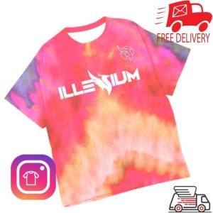 Illenium Store Merch Tie Dye I T-Shirt