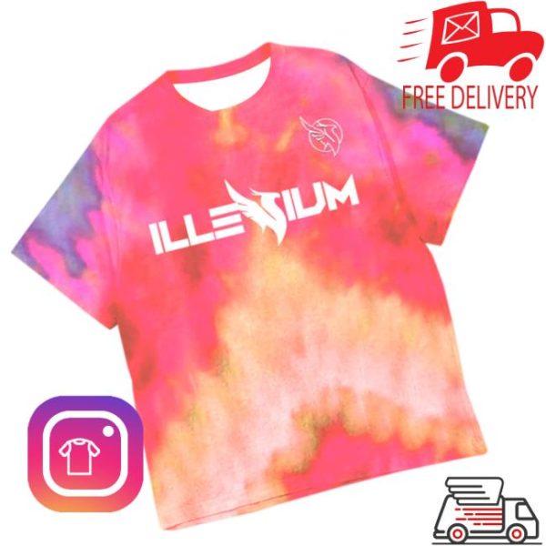 Illenium Store Merch Tie Dye I T-Shirt