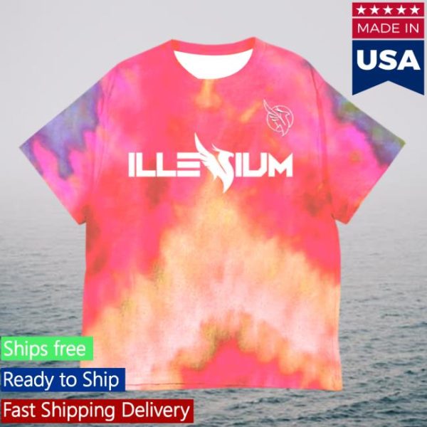 Illenium Store Merch Tie Dye I T-Shirt