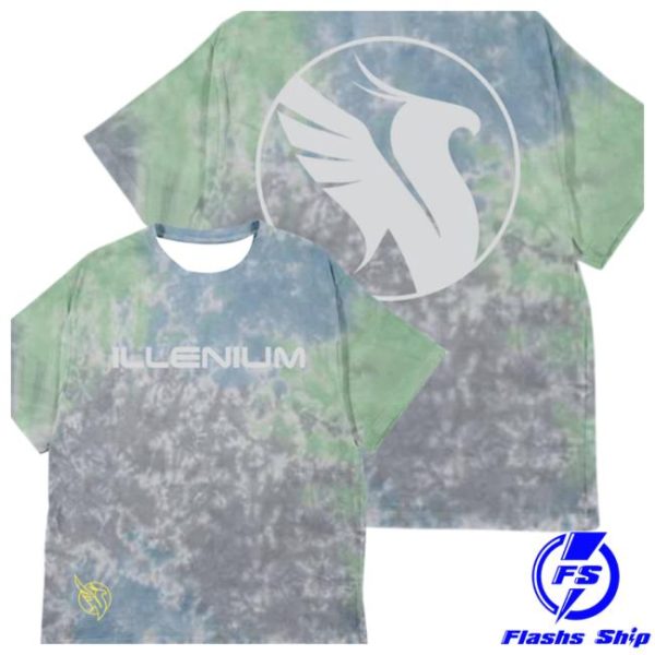 Illenium Store Merch Tie Dye Ii Tee