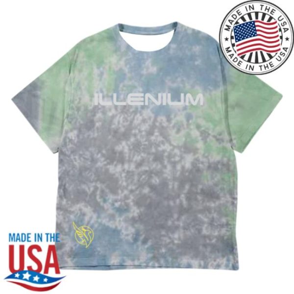 Illenium Store Merch Tie Dye Ii Tee