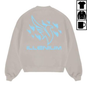 Illenium Store Merch Phoenix Crewneck