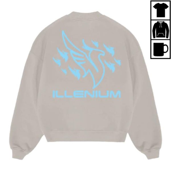 Illenium Store Merch Phoenix Crewneck