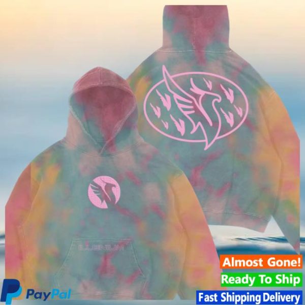 Illenium Store Merch Phoenix Tie Dye Hoodie
