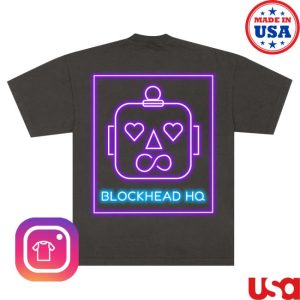 New Kids On The Block Store Merch Blockhead Hq Tee