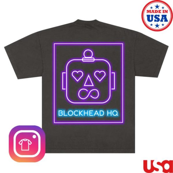 New Kids On The Block Store Merch Blockhead Hq Tee